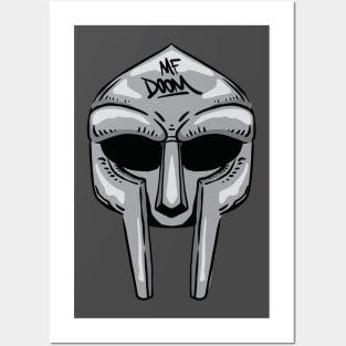 MF DOOM MASK HAND DRAWING Posters and Art